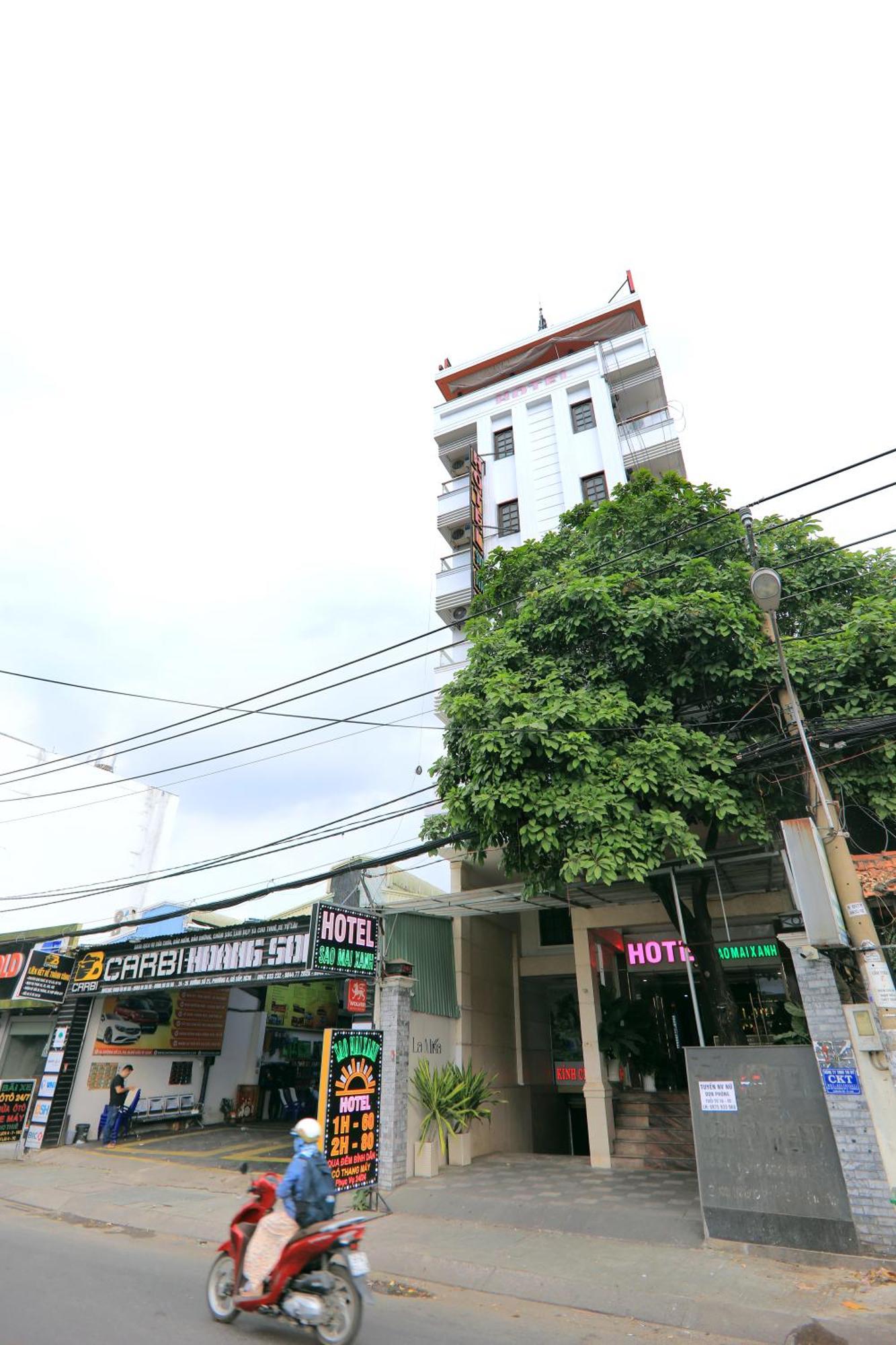 Khach San Sao Mai Xanh - Sao Mai Xanh Hotel 호치민 외부 사진