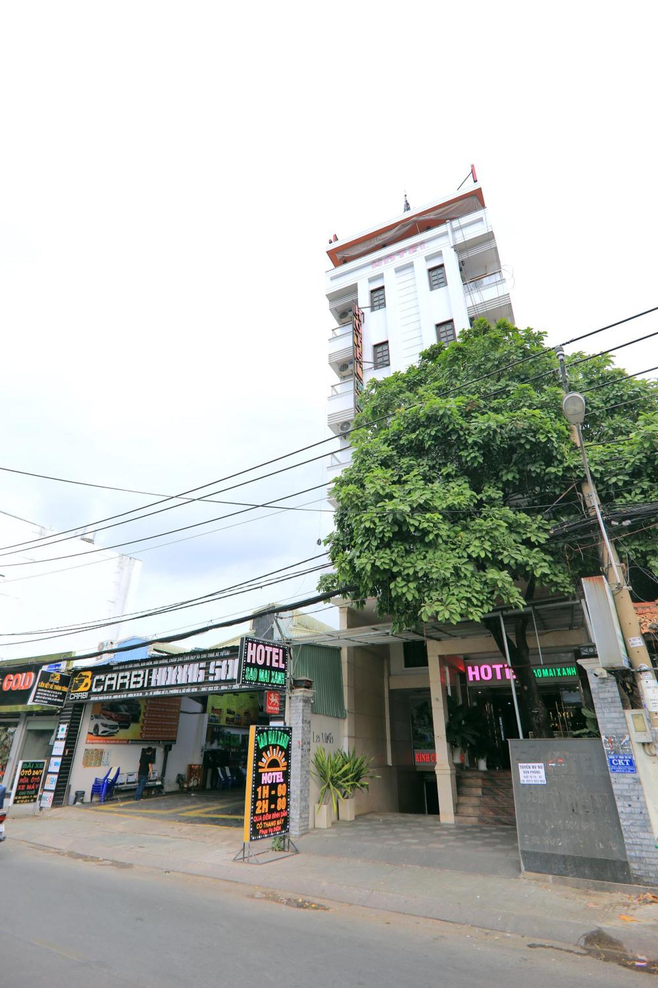 Khach San Sao Mai Xanh - Sao Mai Xanh Hotel 호치민 외부 사진